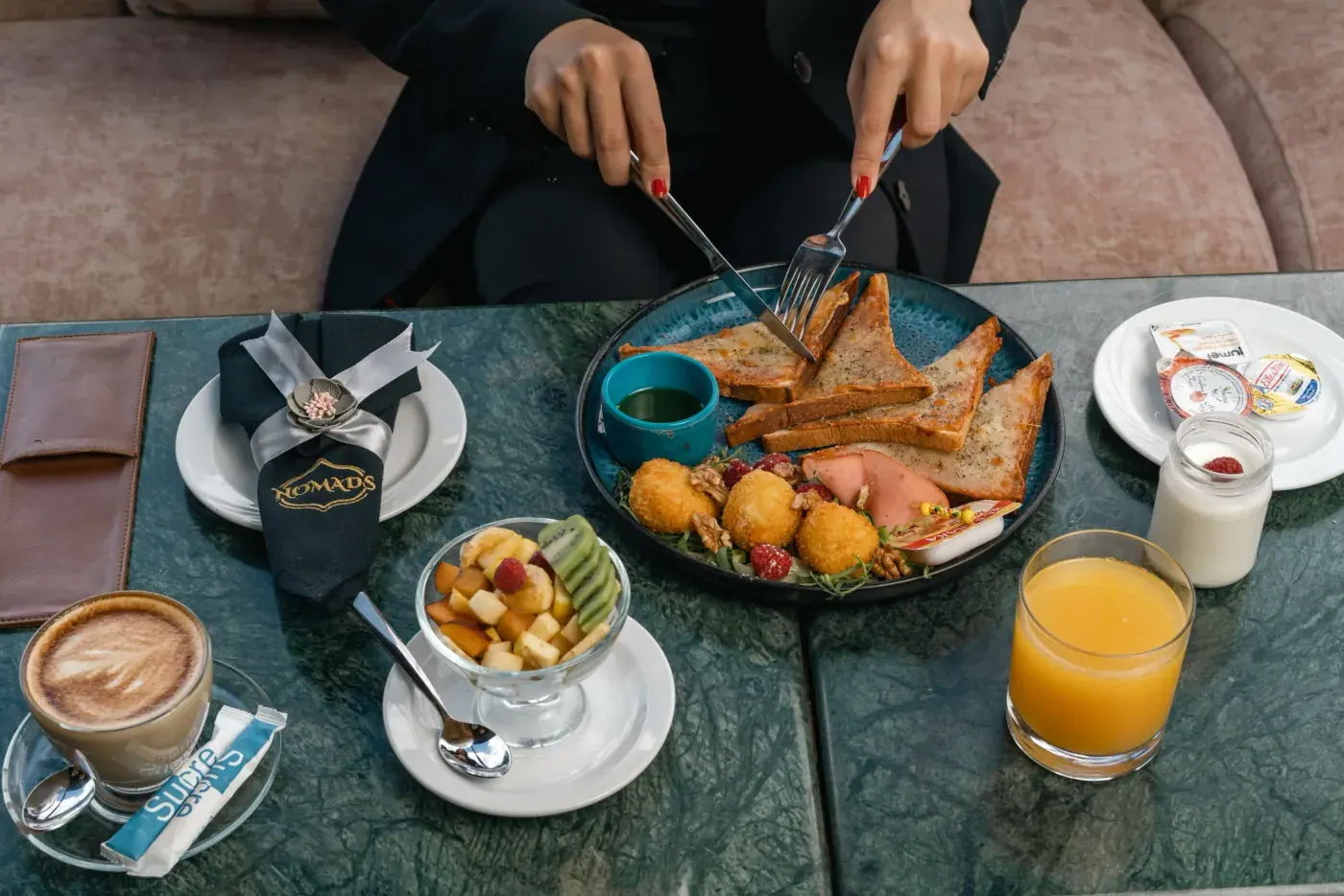 Petit déjeuner marocain
